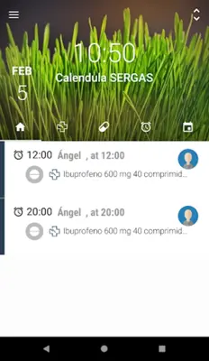 Calendula SERGAS android App screenshot 5